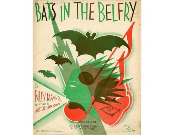 4843 | Bats in the Belfry - Piano Solo