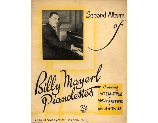 4843 | Billy Mayerl Pianolettes - Book 2