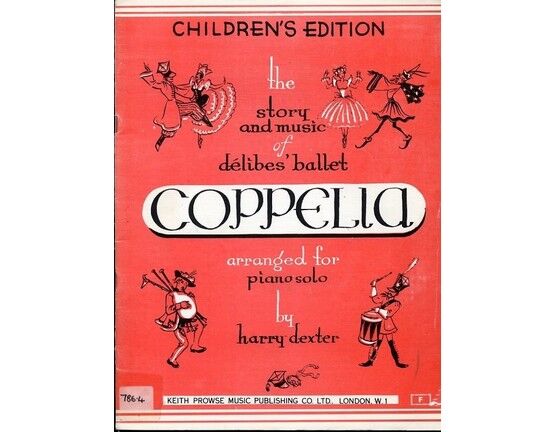 4843 | Delibes - Coppelia - Children's Edition arranged for Solo Piano