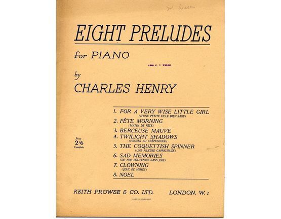 4843 | Eight Preludes for Piano