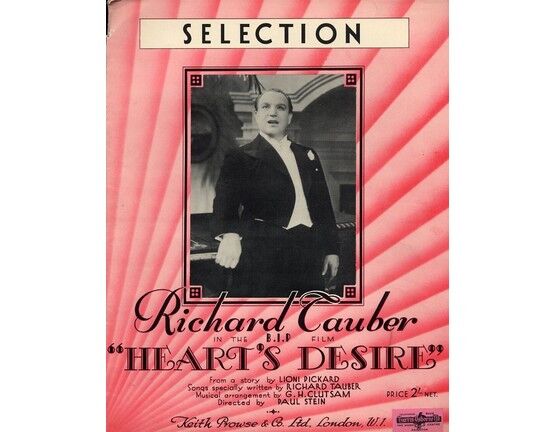 4843 | Heart's Desire -  Piano Selection - Featuring Richard Tauber