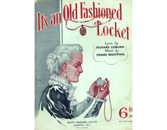 4843 | It's An Old Fashioned Locket - Song