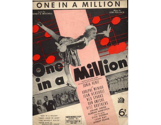 4843 | One in a Million - from The Film "One in a Million" - Featuring Sonja Henie