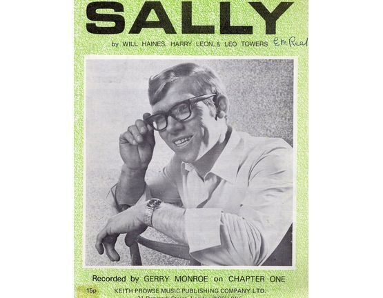 4843 | Sally from "Sally In our Alley" - As recorded by Gerry Munroe