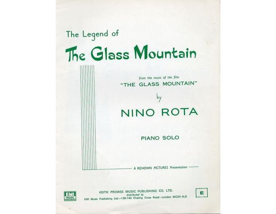 4843 | The Legend of The Glass Mountain - Piano Solo from the music of the film "The Glass Mountain"