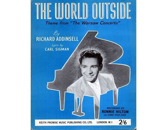 4843 | The World Outside  -  Theme from "The Warsaw Concerto" - Featuring Ronnie Hilton