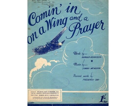 4844 | Comin in on a Wing and a Prayer - Song
