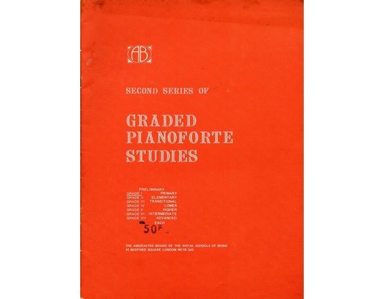 4846 | Second series of Graded Pianoforte Studies - Grade 1 Primary