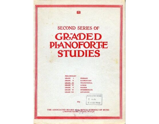 4846 | Second series of Graded Pianoforte Studies - Grade 3 transitional