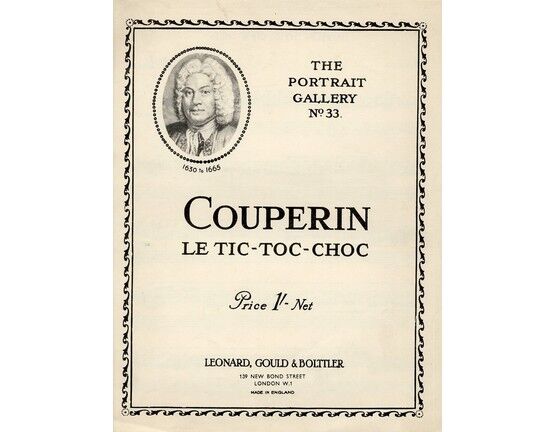 4850 | Couperin - Le Tic Toc Choc - The Portrait Gallery No. 33