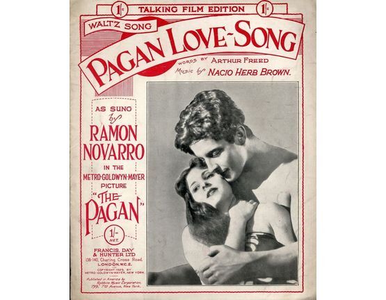 4851 | Pagan Love Song - from "The Pagan" Featuring Ramon Navarro