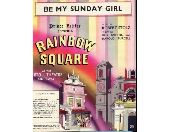 4856 | Be my Sunday Girl - Song from Rainbow Square
