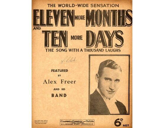 4856 | Eleven More Months And Ten More Days - The Song with a Thousand Laughs - Featuring Alex Freer