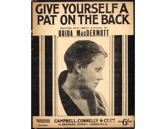 4856 | Give Yourself a Pat on the Back - A six-eight one step -  Featuring Ouida MacDermott
