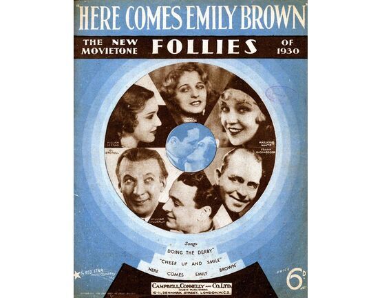 4856 | "Here comes Emily Brown" from the new movietone Follies of 1930
