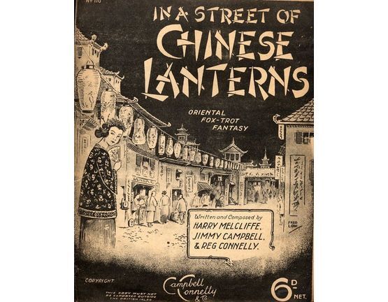 4856 | In a Street of Chinese Lanterns  - Oriental Fox Trot Fantasy