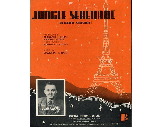 4856 | Jungle Serenade (Refrain Sauvage) - Song in English and French