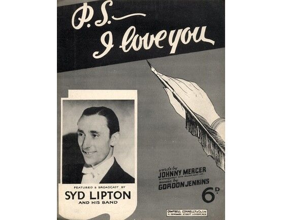 4856 | P.S. I Love You, featuring Syd Lipton, Lita Roza