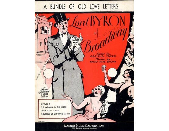 4860 | A Bundle Of Old Love Letters - from Lord Byron of Broadway