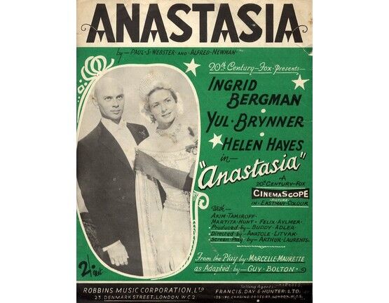 4860 | Anastasia - From the Film - Featuring  Ingrid Bergman & Yul Brynner