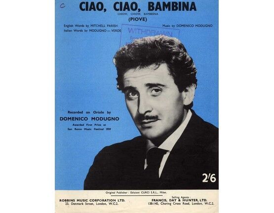 4860 | Ciao Ciao Bambina (Piove)  Featuring Domenico Modugno