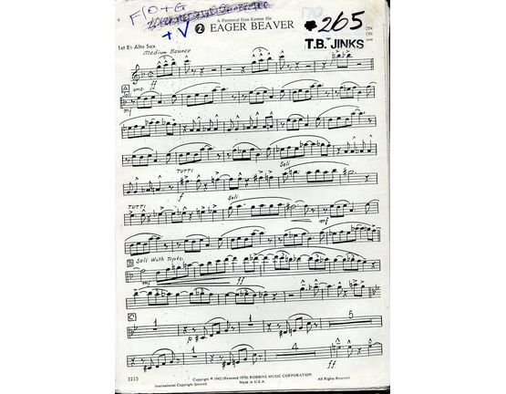 4860 | Eager Beaver - Dance Band Arrangement