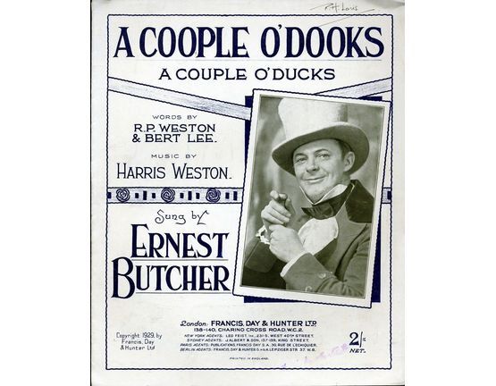 4861 | A Coople O' Dooks A Couple o' Ducks - As sung by Ernest Butcher
