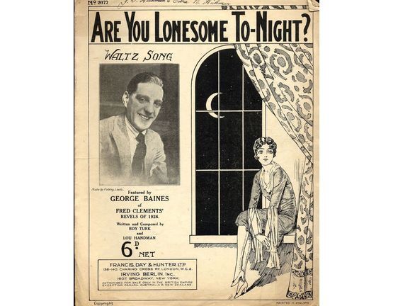 4861 | Are you Lonesome Tonight - Featuring George Baines