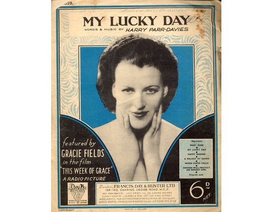 4861 | My Lucky Day - Song featuring Gracie Fields