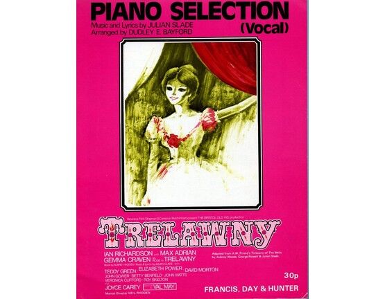 4861 | Piano Selection (Vocal) - From the Bristol Old Vic production "Trelawny"