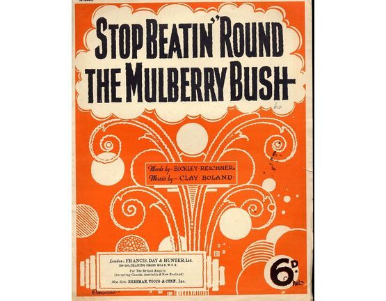 4861 | Stop Beatin' Round the Mulberry Bush - Song Key of E flat