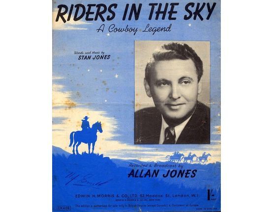 4867 | Riders In the Sky (A cowboy legend) -  Featuring Allan Jones