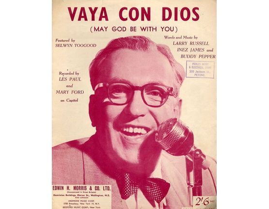 4867 | Vaya Con Dios (May God be with you) Featuring Selwyn Toogood