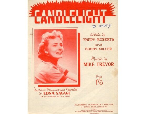 4895 | Candlelight - Edna Savage