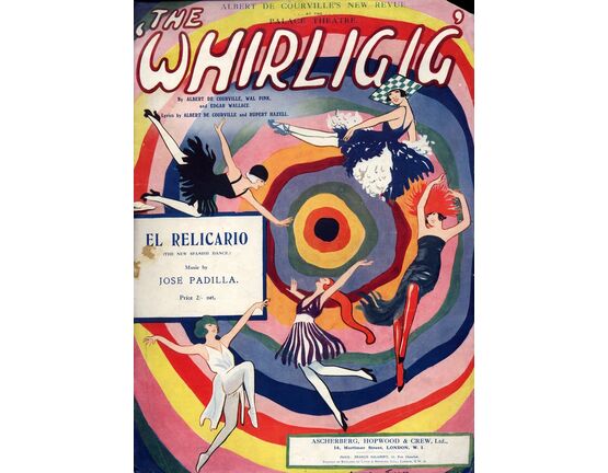 4895 | El Relicario (The New Spanish Dance) - From Albert de Courville's Revue 'The Whirligig' - Piano Solo