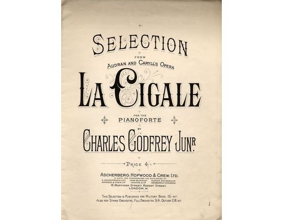 4895 | La Cigale - Selection from Audrans Opera