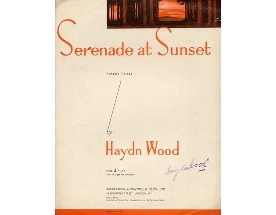 4895 | Serenade at Sunset - Piano solo