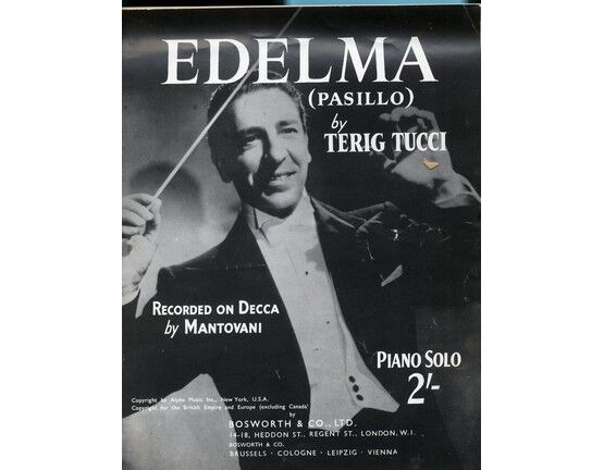 4896 | Edelma (Pasillo) - Piano Solo