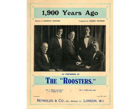 4905 | 1,900 Years Ago - as Performed by The Roosters