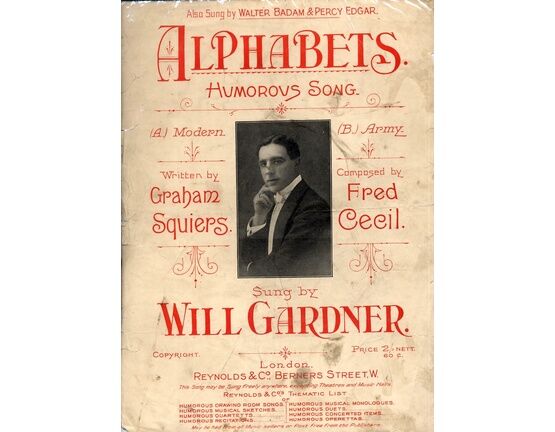 4905 | Alphabets - Humorous Song featuring Will Gardner