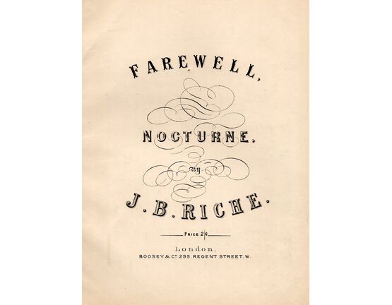 4921 | Farewell -  Nocturne for Piano