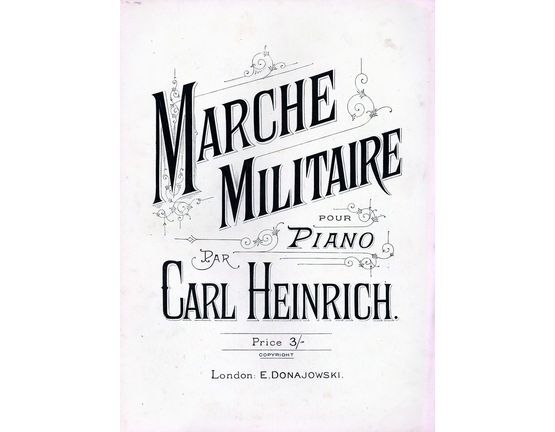 4924 | Marche Militaire pour piano