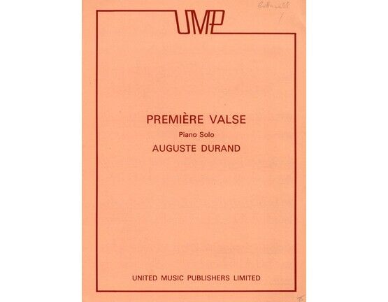 4932 | Premiere Valse - 1ere Valse - Op. 83 - Piano solo