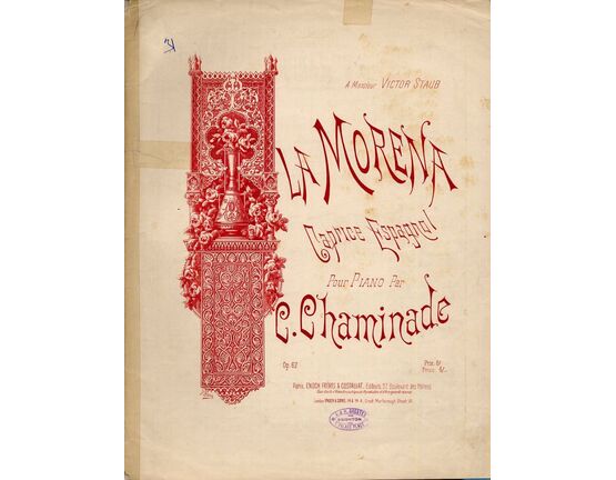 4949 | Chaminade - La Morena Caprice Espagnol pour Piano Op. 67