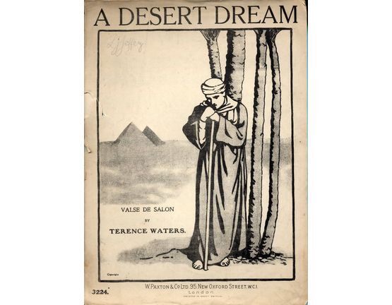5 | Terence Waters - A Desert Dream - Valse De Salon -  Edition No. 3224