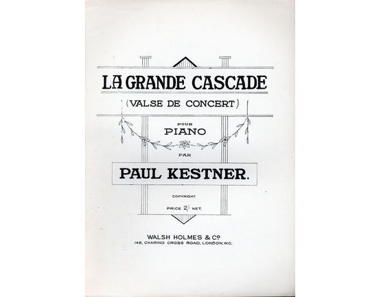 5021 | La Grande cascade - Valse de concert for piano solo