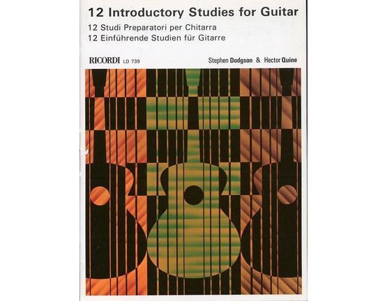 5038 | 12 Introductory Studies for Guitar