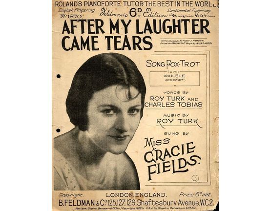 5047 | After My Laughter Came Tears - Featuring Gracie Fields