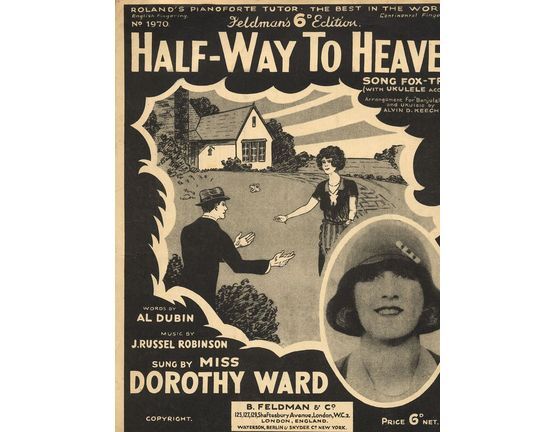 5047 | Half Way to Heaven - Song Fox Trot featuring Miss Dorothy Ward