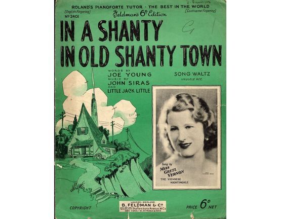 5047 | In A Shanty in Old Shanty Town - Song Waltz - Featuring Miss Gretl Vernon